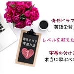 海外ドラマ 学習方法