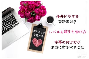 海外ドラマ 学習方法